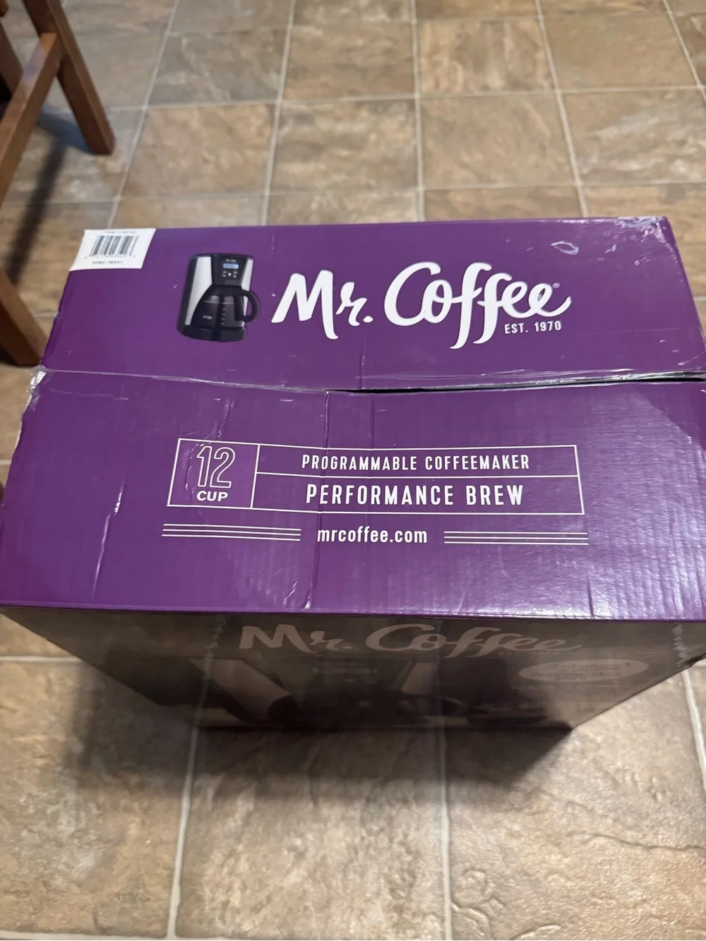 Mr. Coffee Black Programmable Coffee Maker - Enhanced Taste Performance Brew